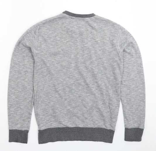 Cedar Wood State Womens Grey Pullover Sweatshirt Size S