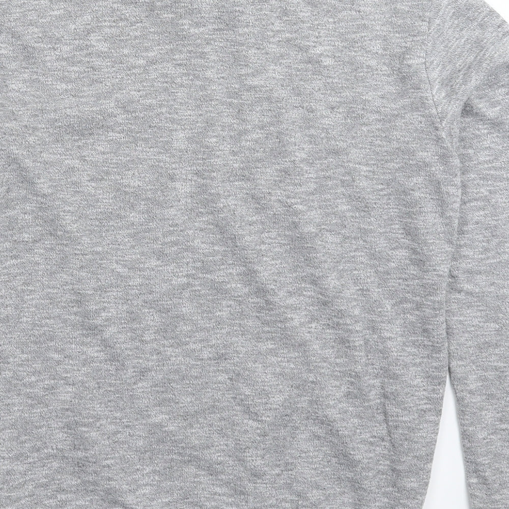 Cedar Wood State Womens Grey Pullover Sweatshirt Size S