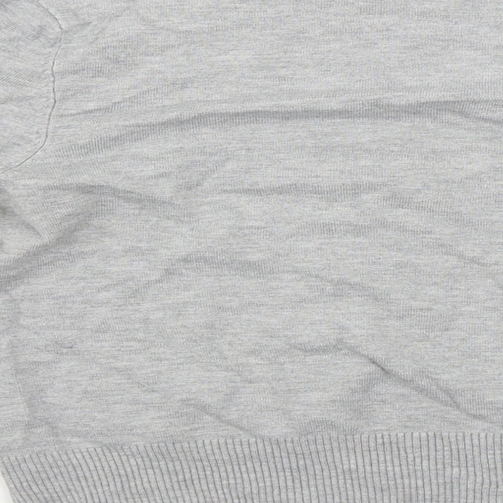 New Look Womens Grey Pullover Jumper Size 16