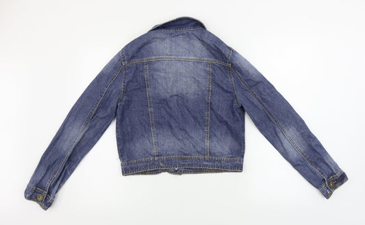 F&F Womens Blue Jacket Coat Size 14