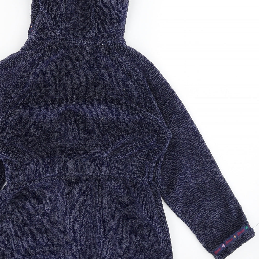 Marvel Boys Blue Solid Gown Size 4-5 Years - Avengers Assemble