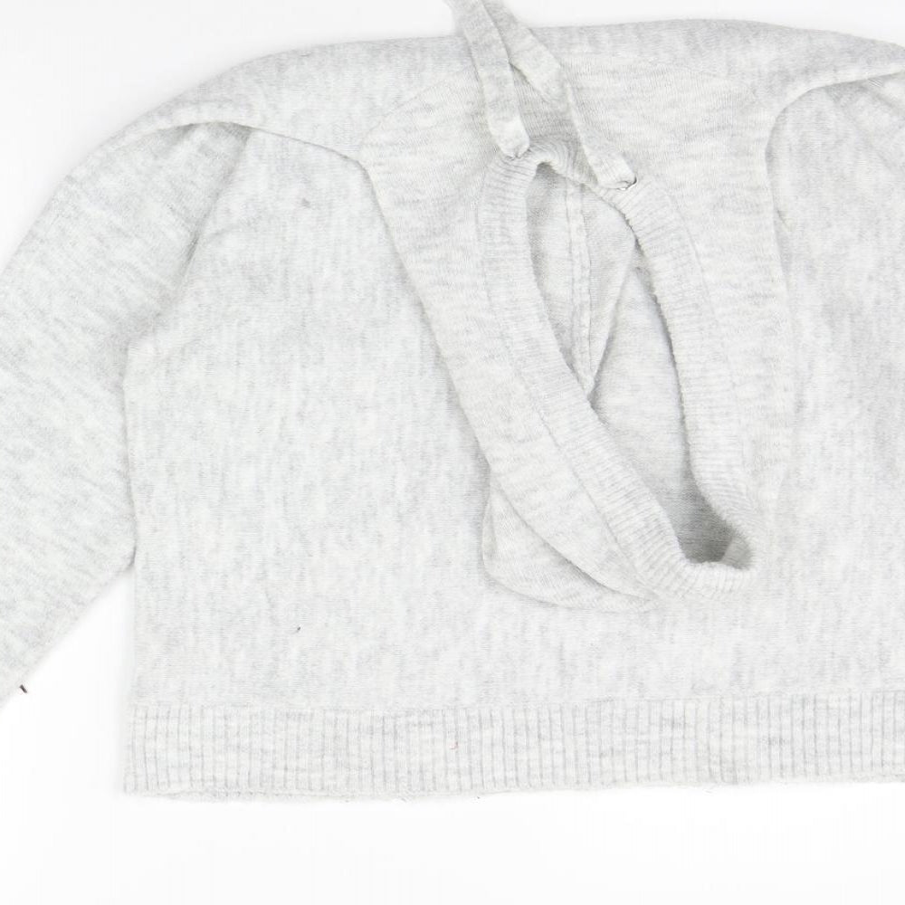 Primark Womens Grey Pullover Jumper Size S
