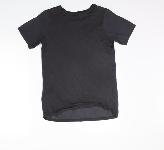 Zara Womens Grey Basic T-Shirt Size S