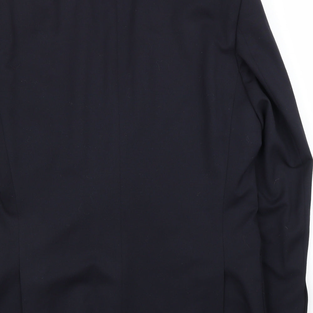 M&S Mens Blue Jacket Suit Jacket Size 40