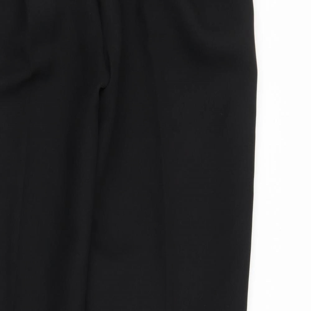 Preworn Womens Black Capri Trousers Size 20 L28 in