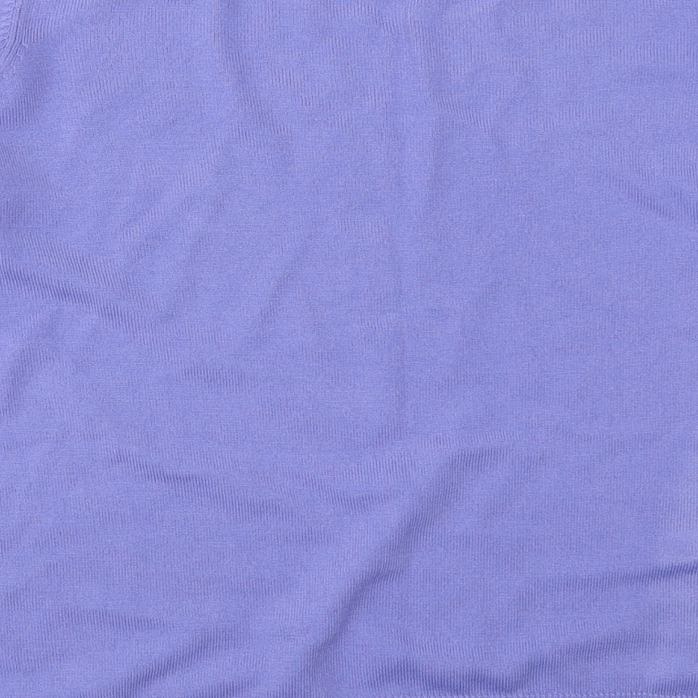 Marks and Spencer Womens Blue Pullover Jumper Size 14