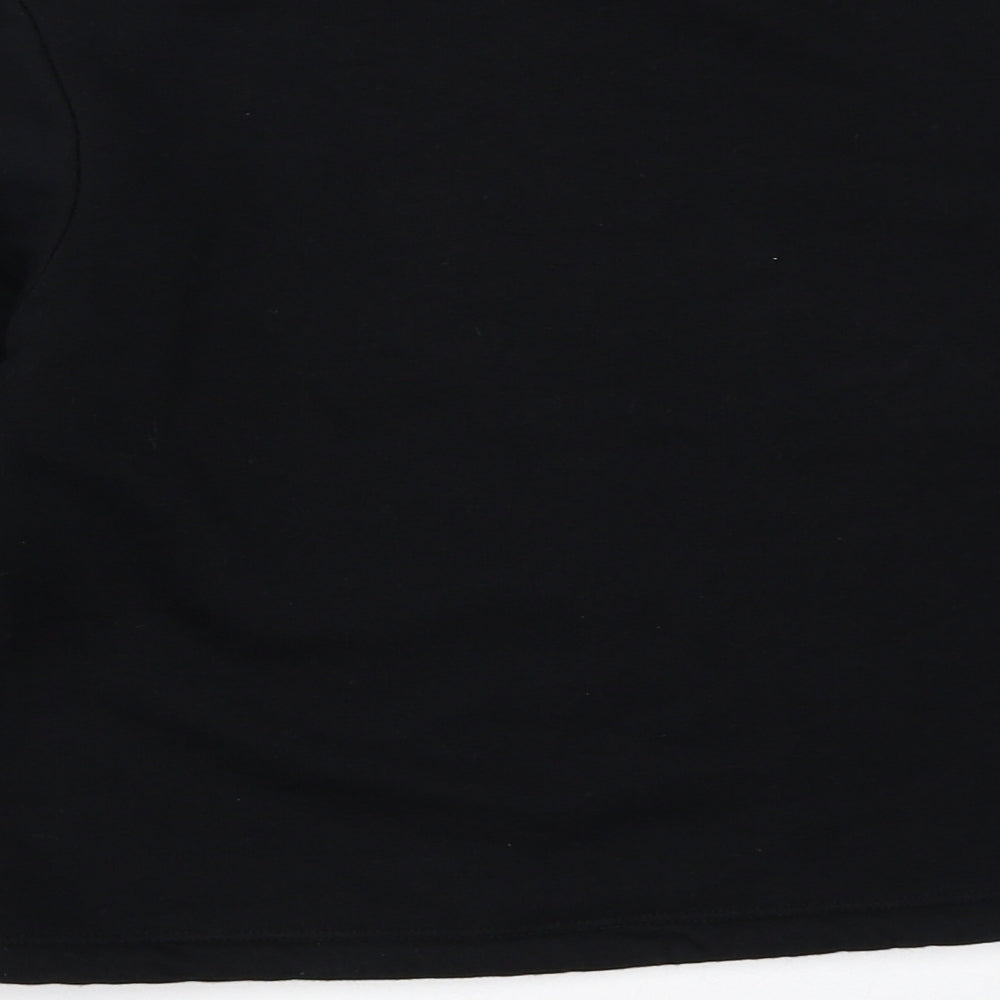 Primark Girls Black Pullover Sweatshirt Size 10-11 Years