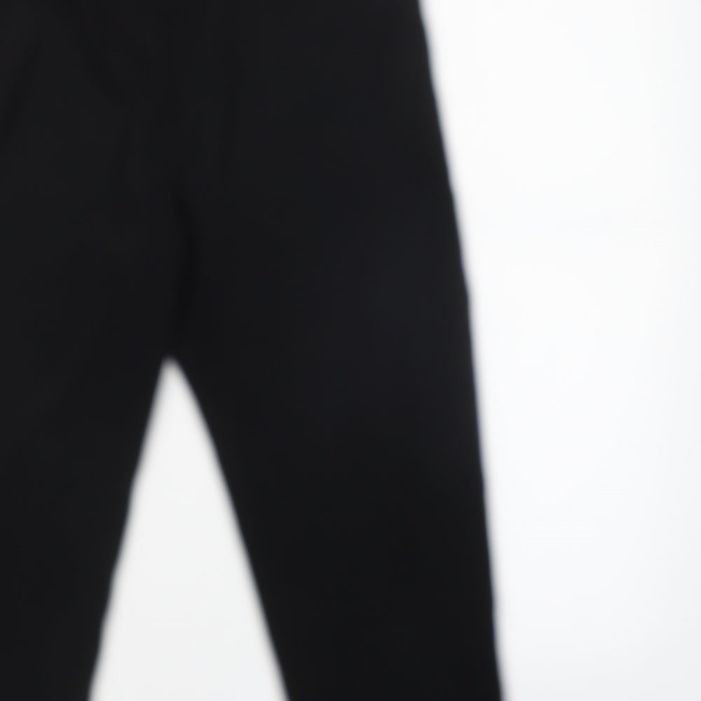 F&F Womens Black Trousers Size 8 L28 in