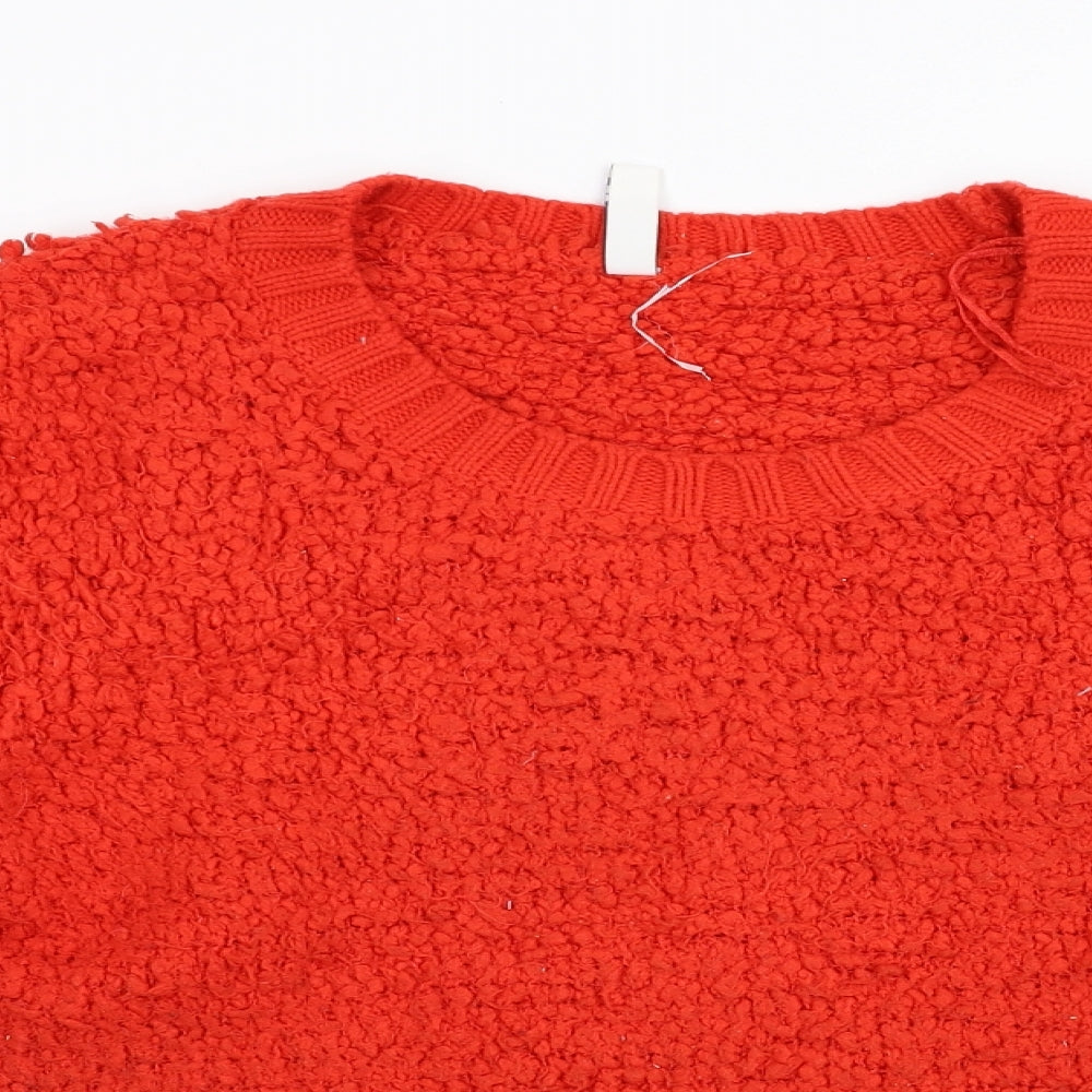 Henry Holland Womens Red Pullover Jumper Size 12