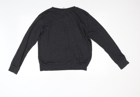 Divided Womens Grey Pullover Sweatshirt Size M