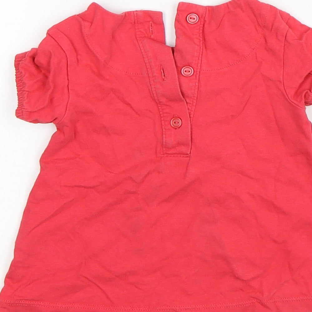 M&S Baby Red Shift Size 3-6 Months