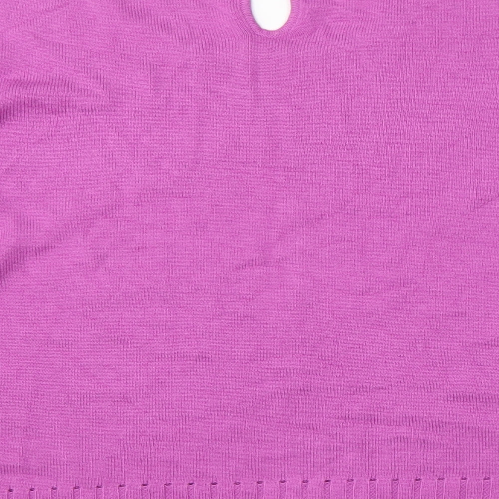 Monsoon Womens Pink Pullover Jumper Size 12