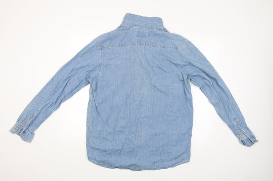 Cedar Wood State Womens Blue Jacket Size XL