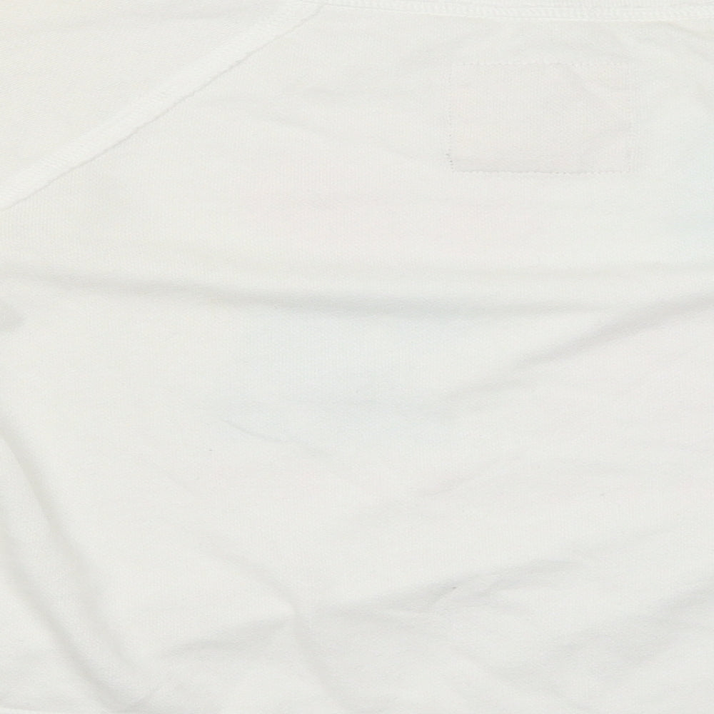 Hollister Womens White Pullover Jumper Size S