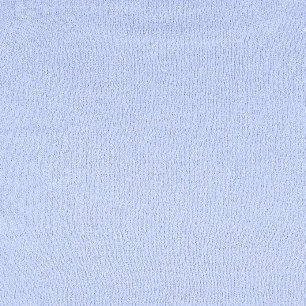 BM Womens Blue Pullover Jumper Size M