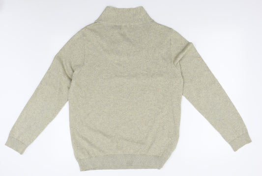 Topman Mens Beige Pullover Jumper Size M
