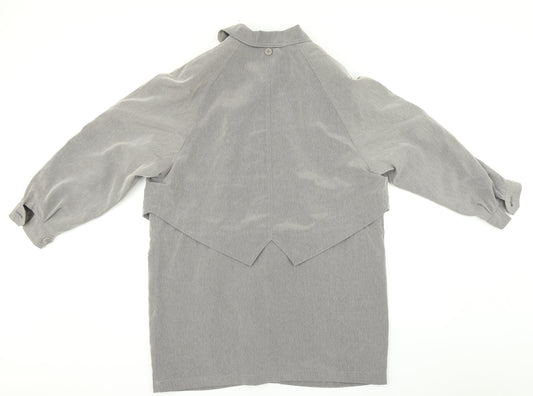 telemac Womens Grey Jacket Size 10