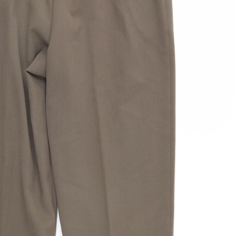 Julipa Womens Beige Trousers Size 14 L30.5 in