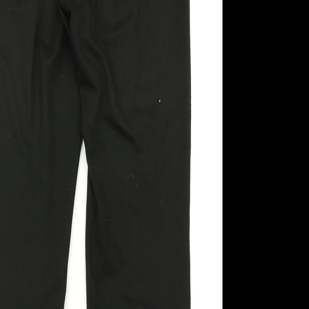 Marks & Spencer Womens Black Dress Pants Trousers Size 14 L26 in