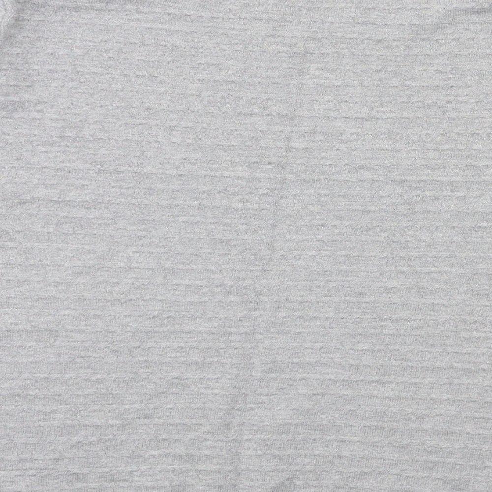 Bonmarché Womens Grey Knit Pullover Jumper Size L