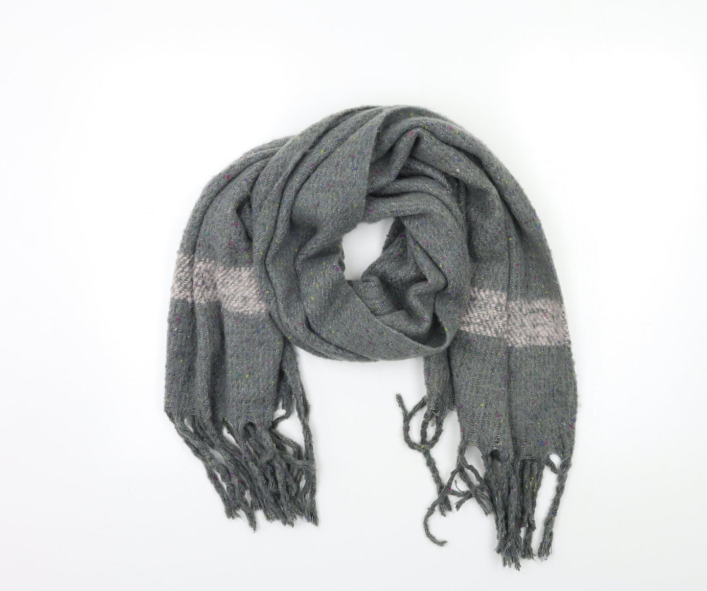 Preworn Womens Grey Scarf