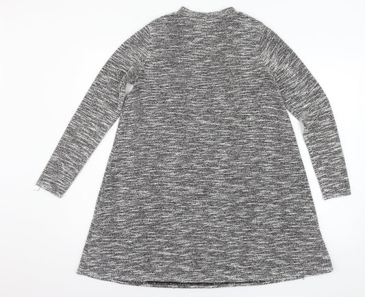 River Island Womens Grey Jersey Skater Dress Size 10