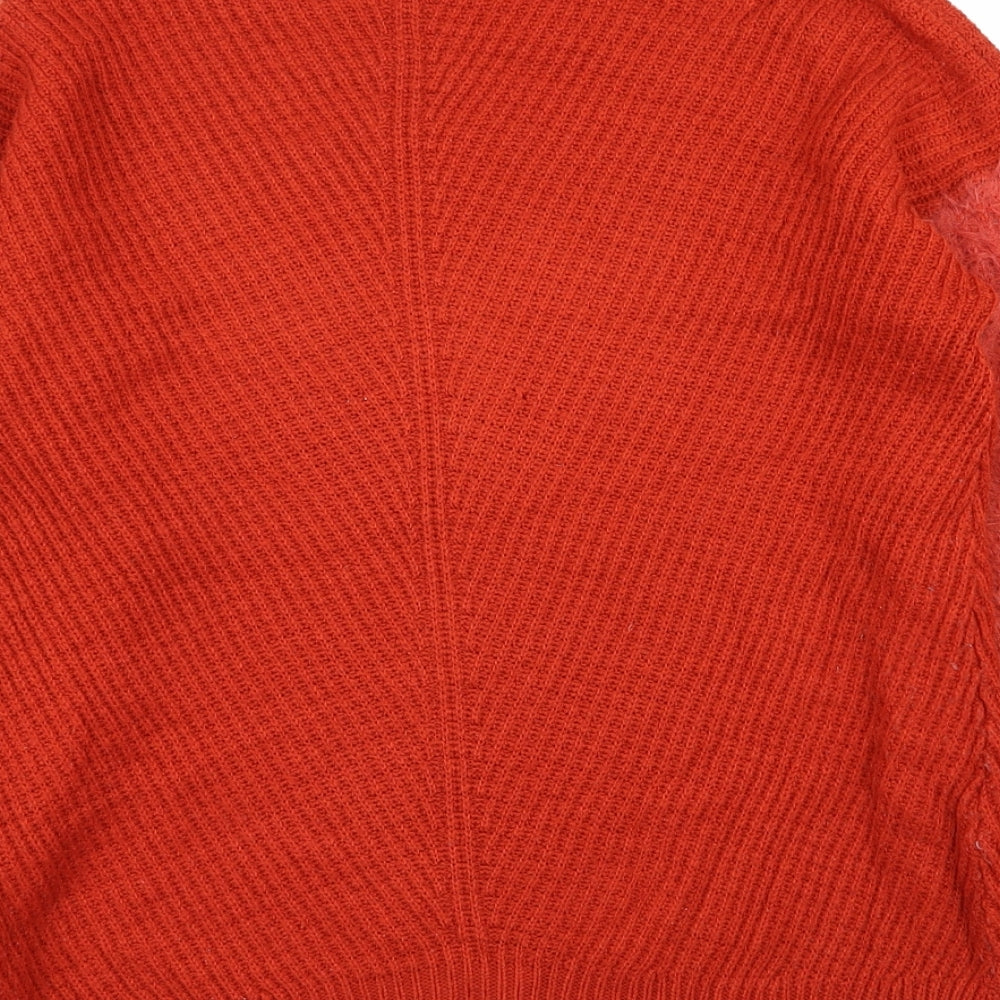 Primark Womens Red Pullover Jumper Size 8