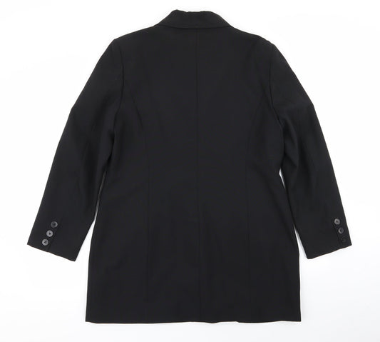 fashion extra Womens Black Jacket Blazer Size 16