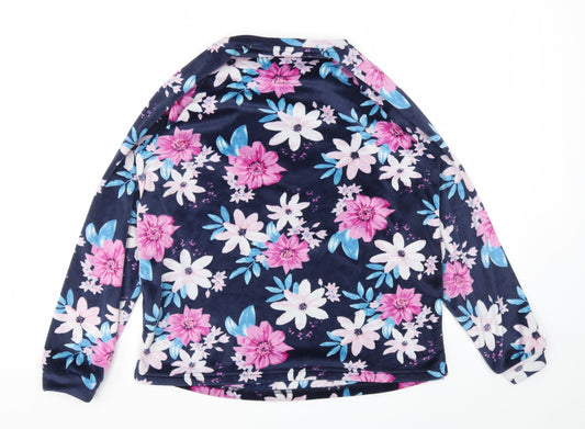 Studio Womens Multicoloured Floral Top Pyjama Top Size 8