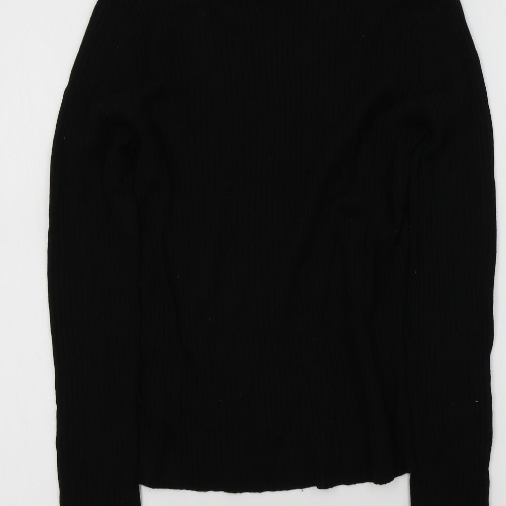 H&M Womens Black Pullover Jumper Size M