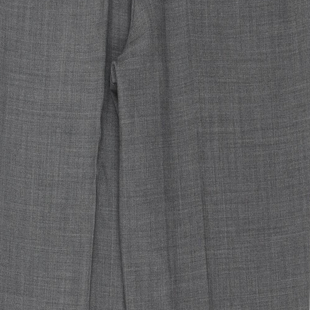 Wichele Womens Grey Trousers Size 16 L29 in