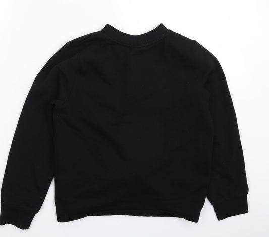 H&M Womens Black Pullover Sweatshirt Size S