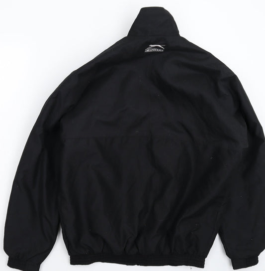 Slazenger Mens Black  Microfibre Jacket  Size S