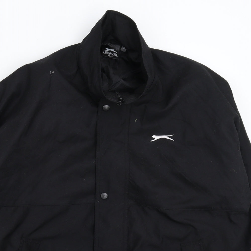 Slazenger Mens Black Microfibre Jacket Size S