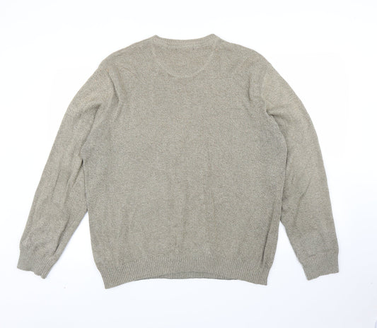 Debenhams Mens Green Pullover Jumper Size M