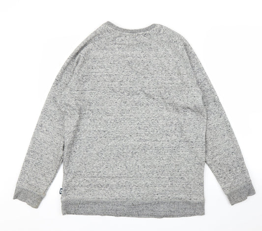 Bridgeport Mens Grey Pullover Jumper Size S