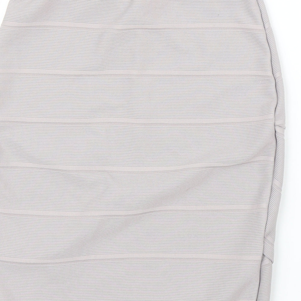 Miss Selfridge Womens Purple Tulip Skirt Size 8