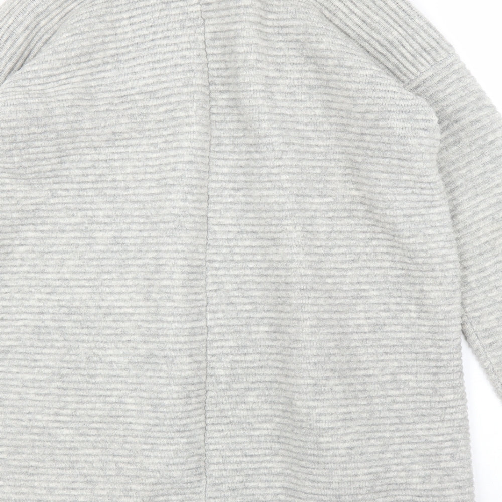 M&S Womens Grey Cardigan Jumper Size M