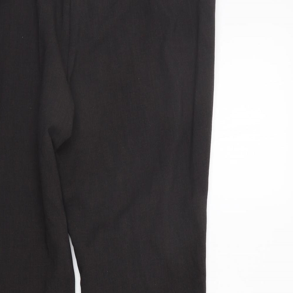 Marks and Spencer Womens Blue Trousers Size 16 L25 in