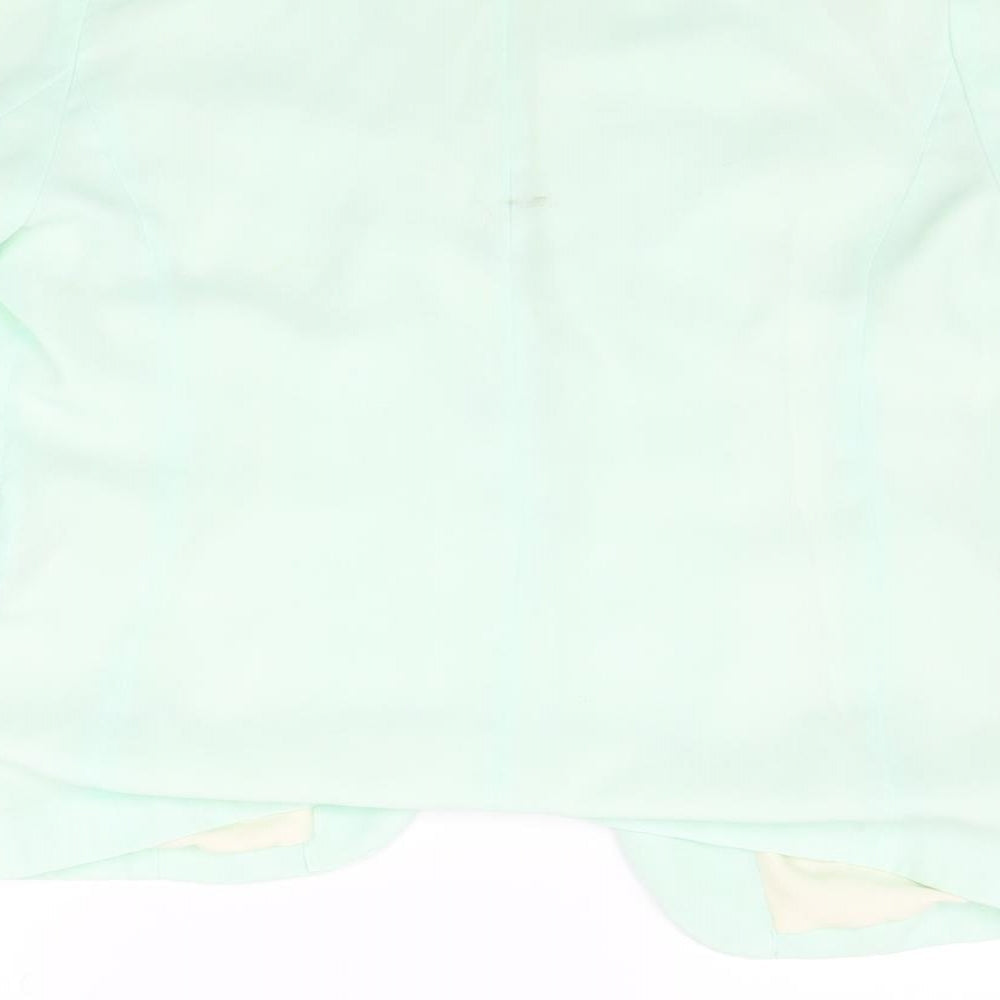 New Look Womens Green Cardigan Jumper Size 14