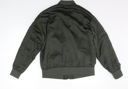 Divided by H&M Womens Green Jacket Coat Size 12 - NEEDS A GOOD CLEAN