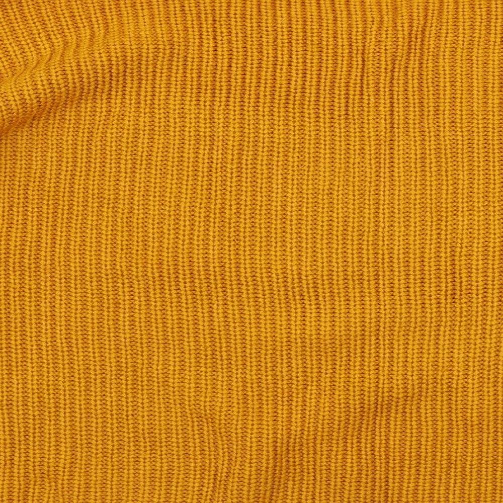 Papaya Womens Yellow Pullover Jumper Size M