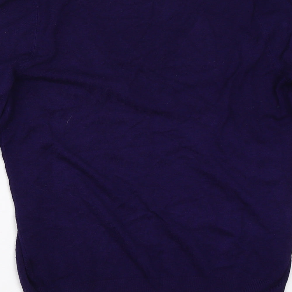 TU Womens Purple Pullover Jumper Size 8