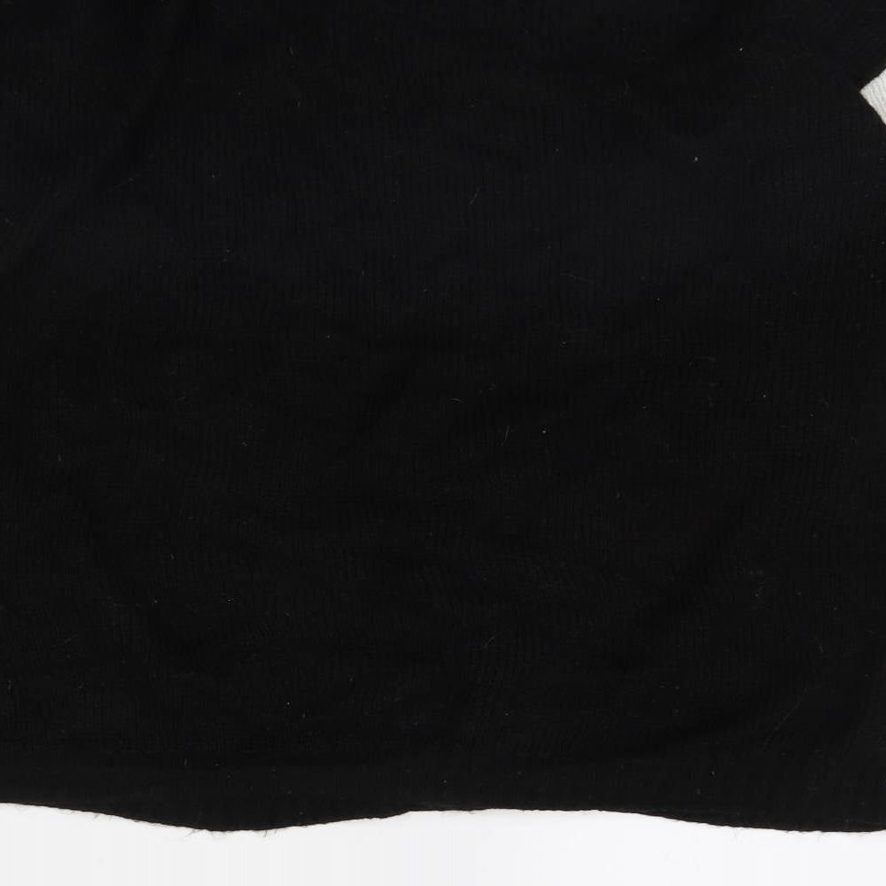 Remel Womens Black Pullover Jumper Size S - Penguin