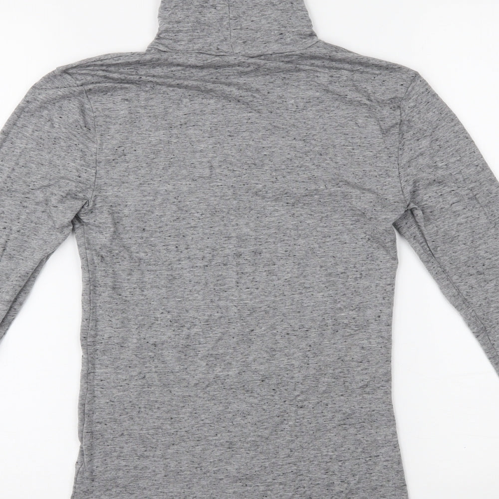 Marks and Spencer Womens Grey Basic Blouse Size 10