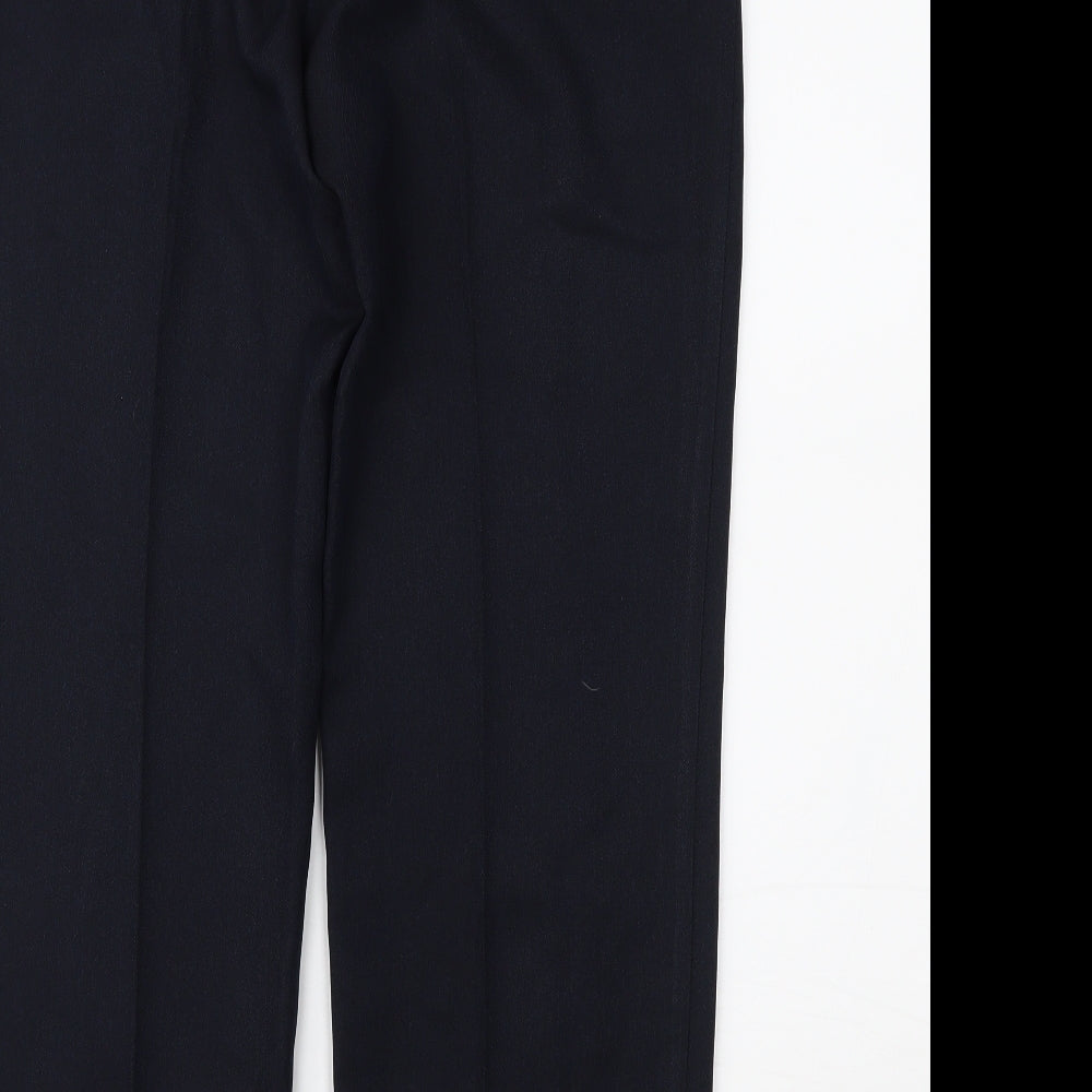Marks and Spencer Womens Blue Trousers Size 14 L27 in