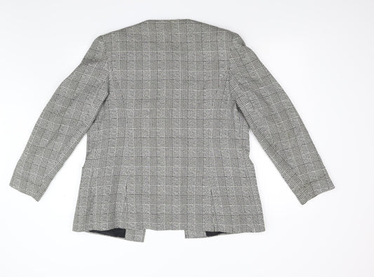 Deréta Womens Grey Jacket Size 16