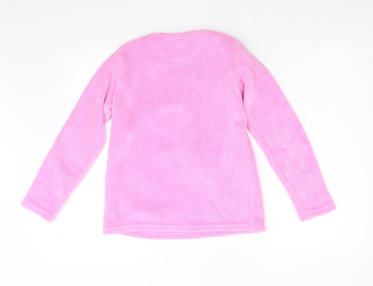 Primark Girls Pink Solid Top Pyjama Top Size 11-12 Years