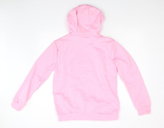 Preworn Womens Pink Pullover Hoodie Size M - BFF