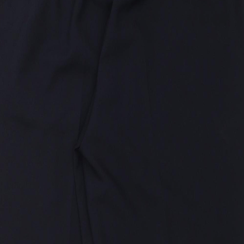 BM Collection Womens Blue Capri Trousers Size 14 L25 in